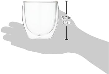 Bodum Double Wall Glasses pack of 2 PAVINA - 250ml Coffee Cups - Dishwasher - Image 3