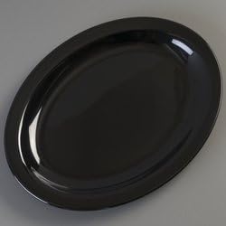 Carlisle FoodService Products Kingline Plastic Oval Platter Oval Tray by CarlisleFoodServiceProducts