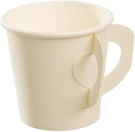 King Zak Disposable Espresso Paper Cup - 4 oz | Cream Color | Pack of 1000 - Image 2