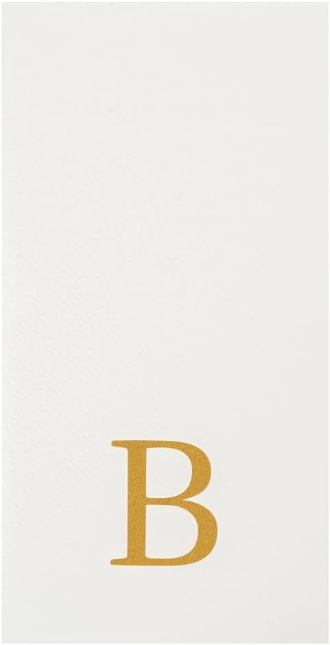Luxenap 15.8 X 7.9 Inch Linen-Feel Guest Towels, 2000 Lettered Hand Towels - Image 10