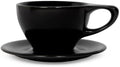 notNeutral Lino Porcelain Cup & Saucer Large Latte 12 oz by notNeutral