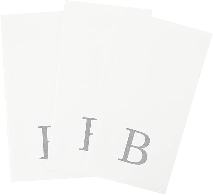 Luxenap 15.8 X 7.9 Inch Linen-Feel Guest Towels, 50 Lettered Hand Towels - Image 11