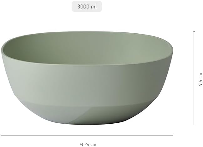 Mepal Serving Bowl Silueta 3000 ml, Nordic Black - Image 6