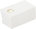 Luxenap 15.8 X 7.9 Inch Linen-Feel Guest Towels, 50 Lettered Hand Towels by Restaurantware