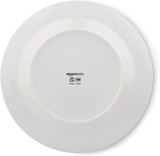 Amazon Basics 18-Piece Complete Kitchen Dinnerware Set, Microwave and - Image 5