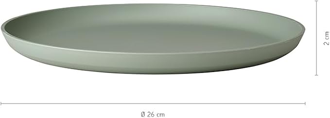 Mepal - Dinner plate 4 pieces Silueta - Dishwasher & microwave resistant - - Image 6