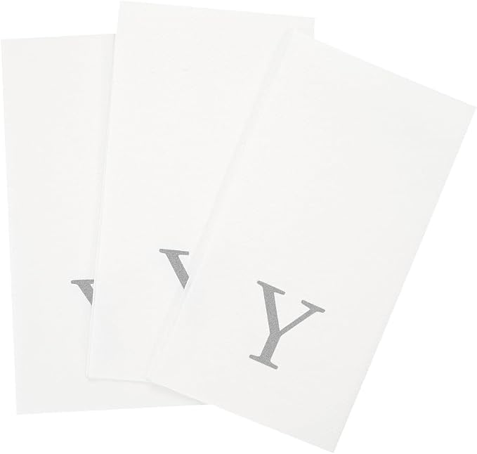 Luxenap 15.8 X 7.9 Inch Linen-Feel Guest Towels, 50 Lettered Hand Towels - Image 11