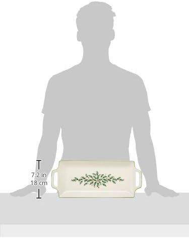 Lenox Holiday Ivory Christmas Porcelain Serving Tray | dishwasher safe | 16.5 - Image 3