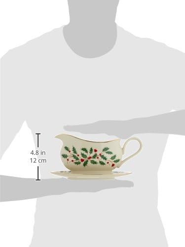 Lenox Holiday Porcelain Christmas Gravy Boat - Image 3