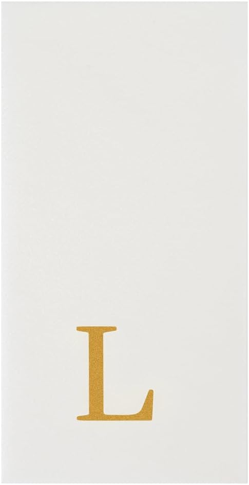 Luxenap 15.8 X 7.9 Inch Linen-Feel Guest Towels, 50 Lettered Hand Towels - Image 10