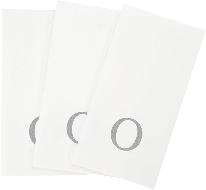Luxenap 15.8 X 7.9 Inch Linen-Feel Guest Towels, 50 Lettered Hand Towels - Image 10
