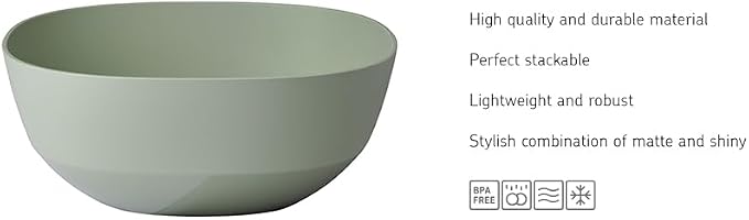 Mepal Serving Bowl Silueta 3000 ml, Nordic Black - Image 2