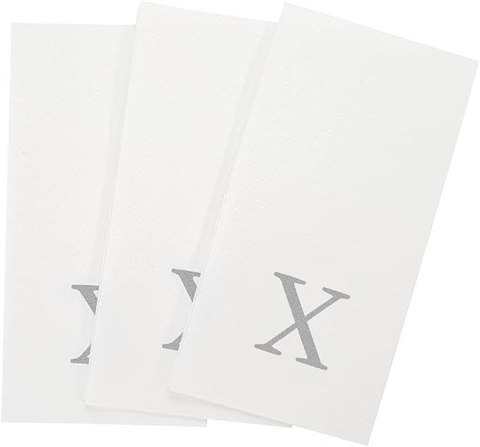 Luxenap 15.8 X 7.9 Inch Linen-Feel Guest Towels, 2000 Lettered Hand Towels - Image 10