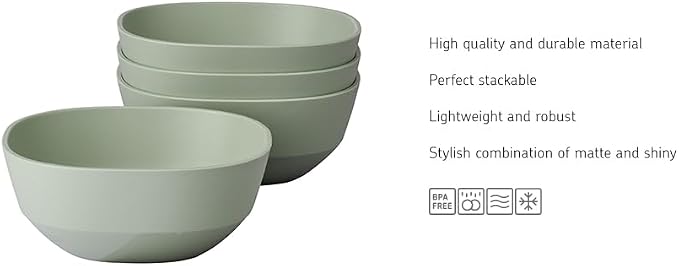 Mepal - Silhouette serving bowl - Dishwasher and microwave safe - Salad plate - - Image 2