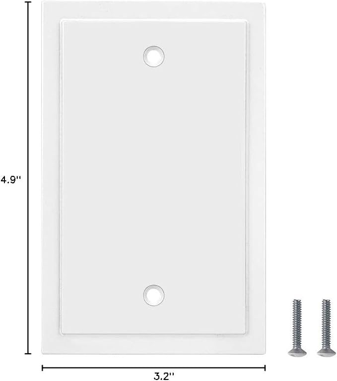 Modern Edge Decorative Wall Plate Switch Plate Outlet Cover, Durable Solid Zinc - Image 6