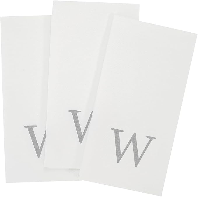 Luxenap 15.8 X 7.9 Inch Linen-Feel Guest Towels, 2000 Lettered Hand Towels - Image 11