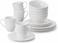 16 Piece Bone China Dinnerware Sets by PacificaOverseasLLC