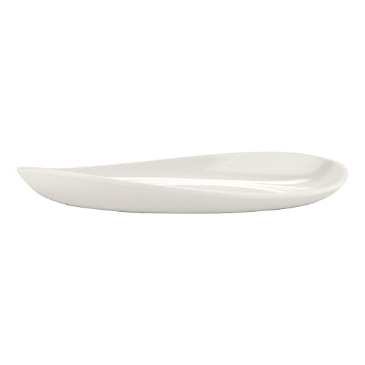 G.E.T. OP-1580-AW Heavy-Duty Shatterproof Plastic Oval Melamine Serving Platter - Image 3