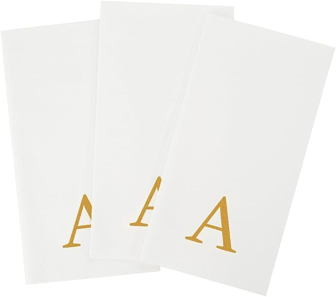 Luxenap 15.8 X 7.9 Inch Linen-Feel Guest Towels, 2000 Lettered Hand Towels - Image 11