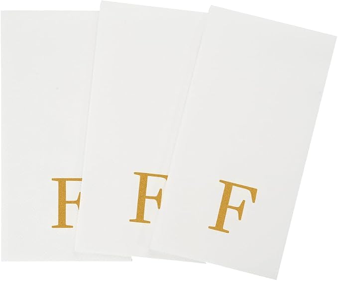 Luxenap 15.8 X 7.9 Inch Linen-Feel Guest Towels, 2000 Lettered Hand Towels - Image 11