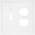 Modern Edge Decorative Wall Plate Switch Plate Outlet Cover, Durable Solid Zinc by HenneBery
