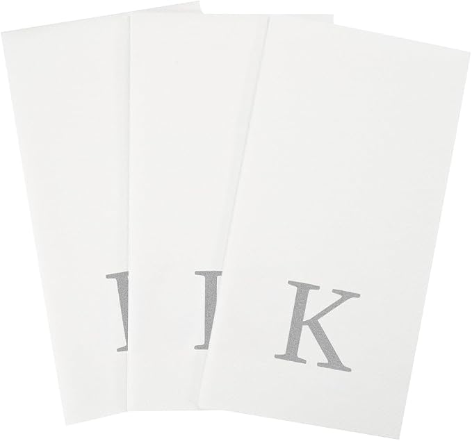 Luxenap 15.8 X 7.9 Inch Linen-Feel Guest Towels, 50 Lettered Hand Towels - Image 11