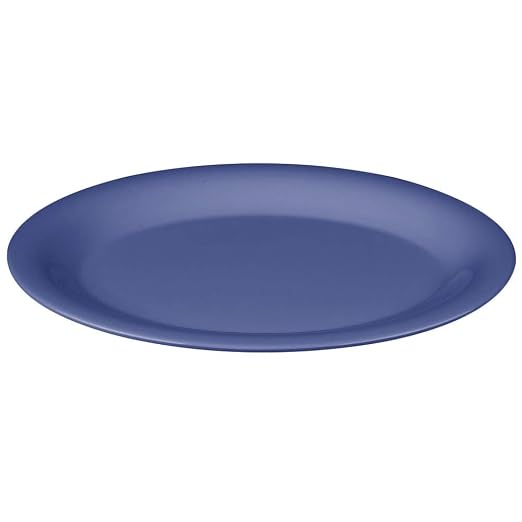 G.E.T. OP-120-MIX Melamine Oval Serving Platter / Dinner Plate, Shatterproof - Image 3