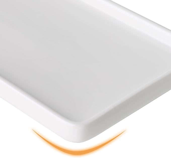 Gurygo 2 Pack 8" Ceramic Rectangular Vanity Trays - Image 4