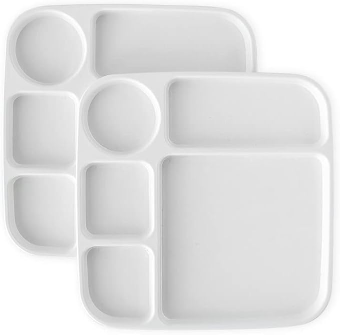 Nordic Ware Divided Meal Tray, Microwave Safe Polypropylene - Image 2