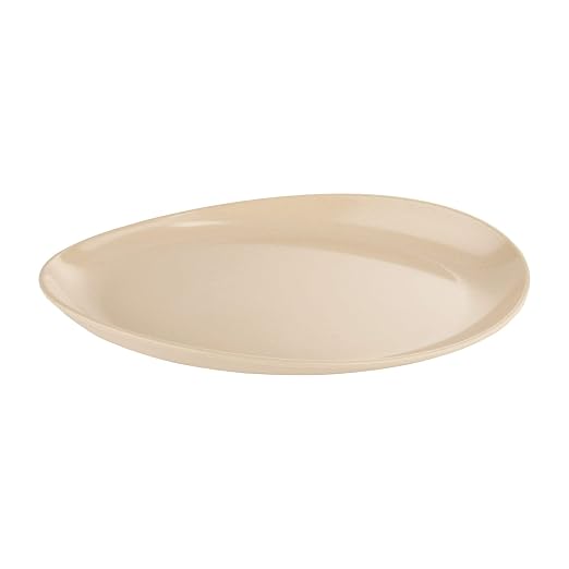 G.E.T. OP-1580-MA Manila 15 Oval Serving Platter Dishwasher Safe Melamine by Unknown