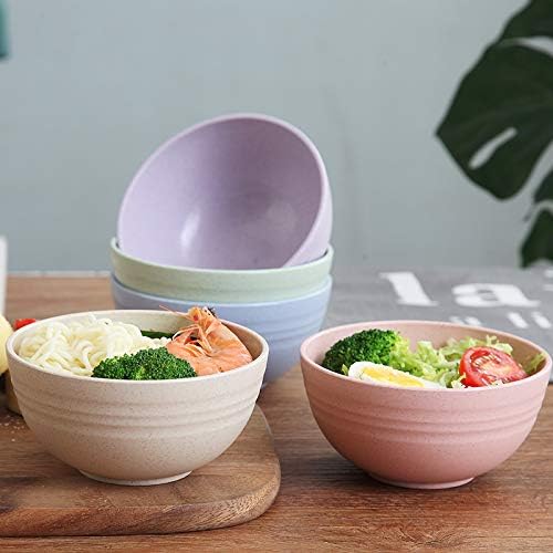 Eco-friendly Wheat Straw Bowls, 4.7 inches mini Snacks Bowl Sets, Unbreakable - Image 6