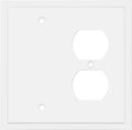 Modern Edge Decorative Wall Plate Switch Plate Outlet Cover, Durable Solid Zinc by HenneBery