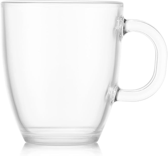 Bodum 12oz Bistro Coffee Mug Single-Wall Tempered Glass, 8 Pack - Image 4