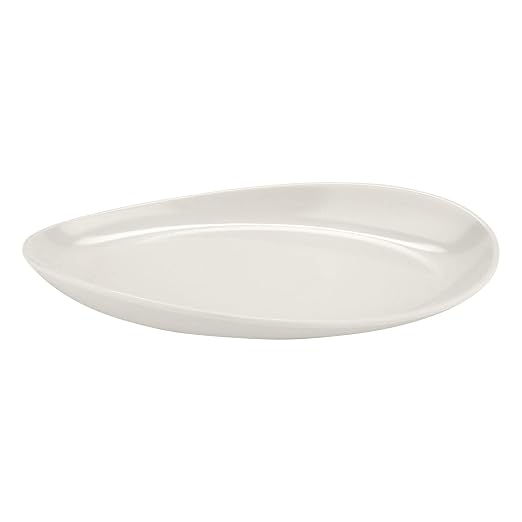 G.E.T. OP-1580-AW Heavy-Duty Shatterproof Plastic Oval Melamine Serving Platter by Unknown