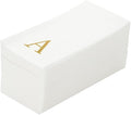 Luxenap 15.8 X 7.9 Inch Linen-Feel Guest Towels, 50 Lettered Hand Towels by Restaurantware