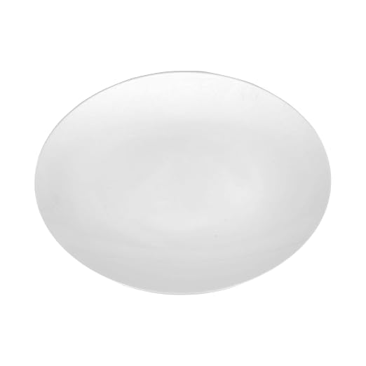 G.E.T. OP-1813-W Heavy-Duty Shatterproof Plastic Oval Melamine Serving Platter - Image 3