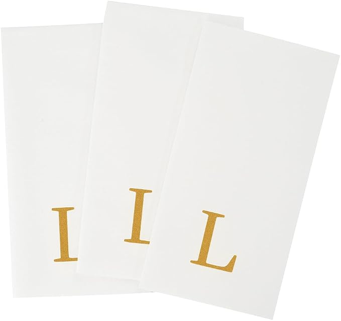 Luxenap 15.8 X 7.9 Inch Linen-Feel Guest Towels, 2000 Lettered Hand Towels - Image 11