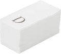 Luxenap 15.8 X 7.9 Inch Linen-Feel Guest Towels, 50 Lettered Hand Towels by Restaurantware
