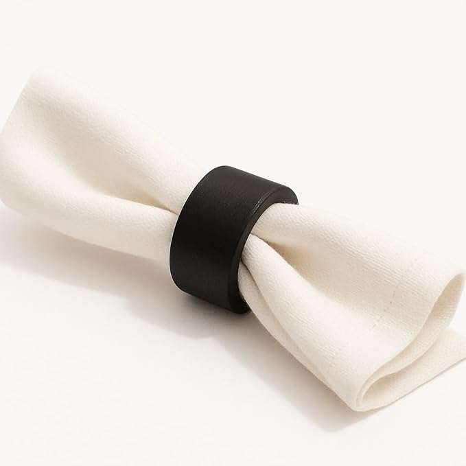 Handmade Wooden Napkin Ring Made by Artisan Beautifully Crafted and Designed in - Image 2