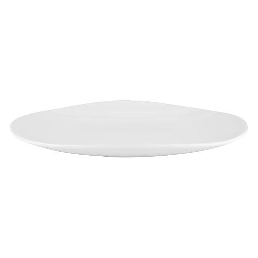 G.E.T. OP-1518-W Heavy-Duty Shatterproof Plastic Oval Melamine Serving Platter - Image 4