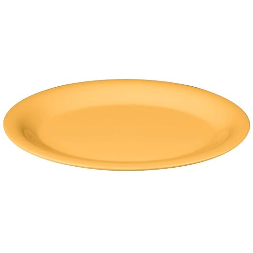 G.E.T. OP-120-MIX Melamine Oval Serving Platter / Dinner Plate, Shatterproof - Image 4