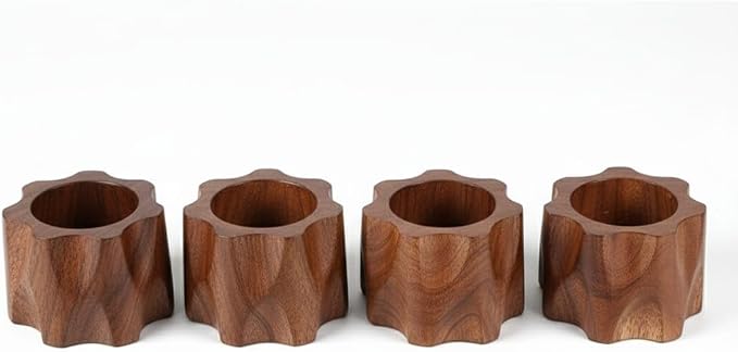 Napkin Rings Set of 12 for Dinner Parties, Weddings Receptions, Family - Image 4