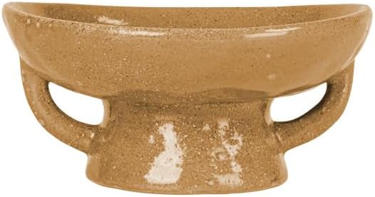 Creative Co-Op Stoneware Footed Pedestal Bowl - Image 3