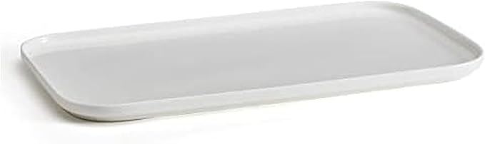 Mikasa Samantha Rectangular Bone China Lightweight Chip Resisant Serving Tray by Mikasa