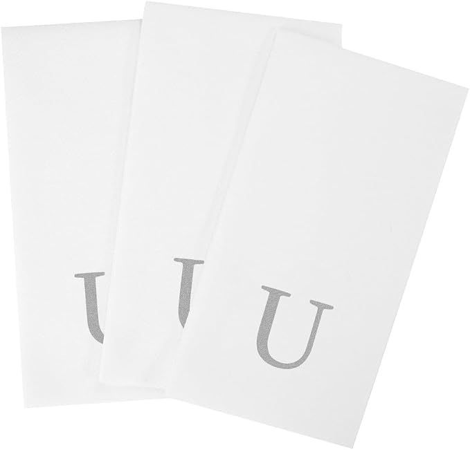 Luxenap 15.8 X 7.9 Inch Linen-Feel Guest Towels, 2000 Lettered Hand Towels - Image 11
