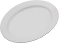 Everyday White Porcelain Oval Serving Platter, 16 Inch Large Turkey Platter by EverydayWhite