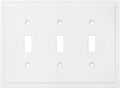 Modern Edge Decorative Wall Plate Switch Plate Outlet Cover, Durable Solid Zinc by HenneBery
