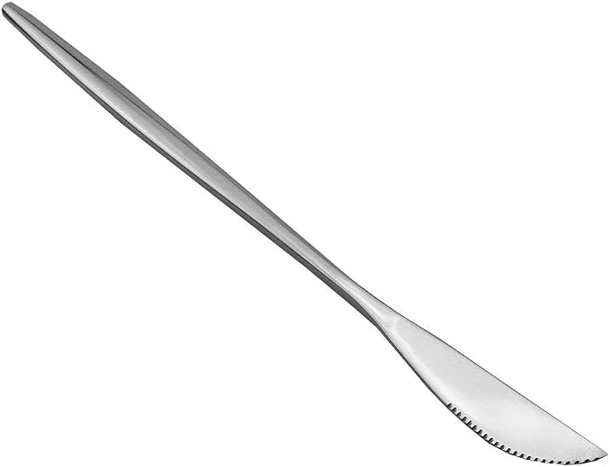 JASHII 30-Piece Stainless Steel Satin Finish Flatware Set, Mirror Polished - Image 5