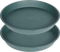2 Pack of 20 21 inch Plant Saucer Round, Deep Plant Saucers by Bleuhome