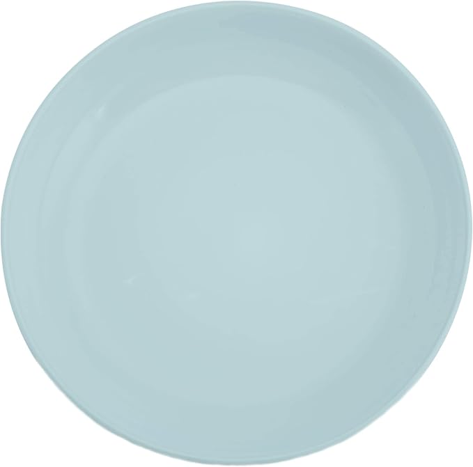 Elanze Designs Bistro Glossy Ceramic 8.5 inch Shallow Pasta Dinner Bowls Set of - Image 4